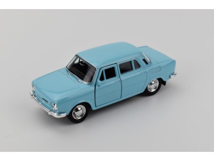 Model auta Škoda 100 modrá 1:38 | Welly