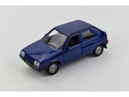 Model auta Škoda Favorit modrá 1:38 | Welly
