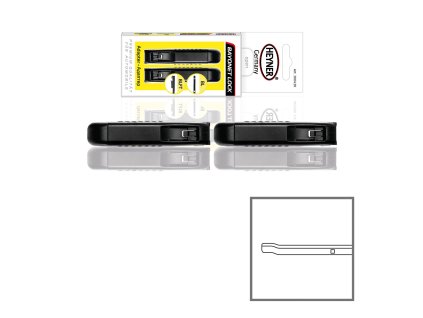 Adaptér na stěrač Alca, Heyner BL/BLFT Sada 2ks žlutý