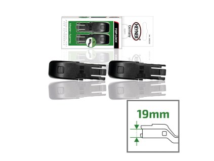 Adaptér na stěrač Alca, Heyner TL Sada 2ks zelený