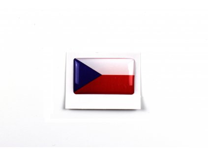 Samolepka vlajka ČR malá