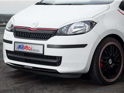 Racing lišta na přední masku Škoda Citigo 2011- | Milotec