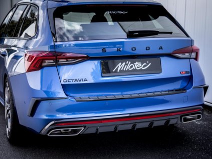 Lemy výstupu vzduchu Milotec Škoda Octavia IV RS 2019- černá lesklá
