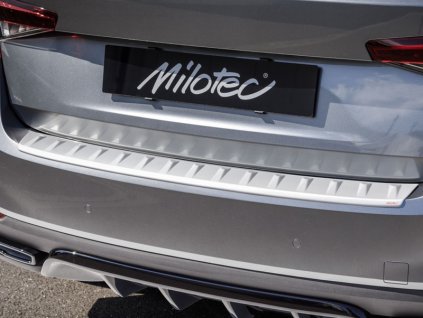 Kryt nákladové hrany Škoda Fabia IV Hatchback 2021- stříbrný matný | Milotec