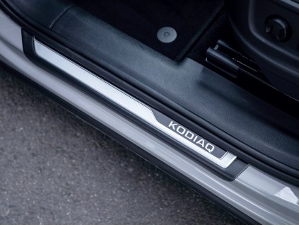 Krycí lišty originálních prahů Milotec Škoda Kodiaq 2016-