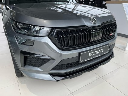 Přední spoiler Milotec Škoda Kodiaq RS / Sportline 2016- černý lesklý