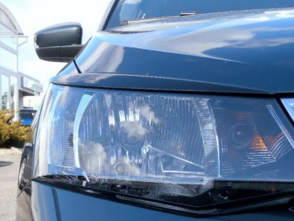 Kryty světlometů (mračítka) Milotec Škoda Fabia III 2014-2018 černá lesklá