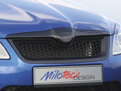 Sportovní maska s černou mřížkou Milotec Škoda Roomster Facelift od 2010