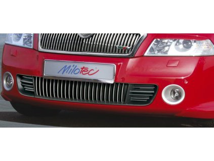 Lišty předního nárazníku Milotec Škoda Octavia II RS 2005-2008