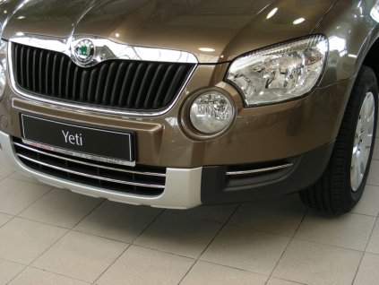 Lišty předního nárazníku Škoda Yeti 2009-2013 | Milotec