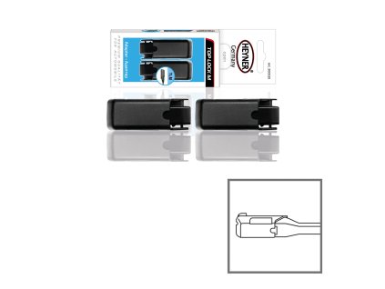 Adaptér na stěrač Alca, Heyner TL-M Sada 2ks sv. modrý