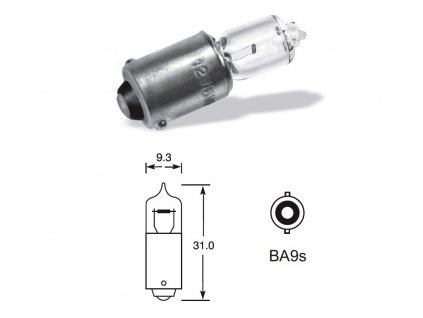 Autožárovka H10W 12V 10W BA9s | ELTA