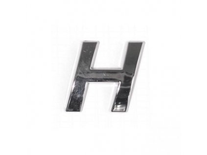 35007 znak H samolepici plastic
