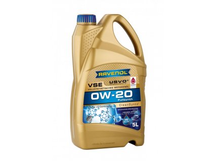 Motorový olej VSE 0W-20 USVO C5 5L | Ravenol