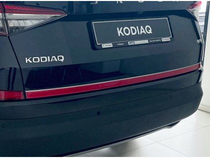 Kryt nákladové hrany RS look Škoda Kodiaq Facelift 2021- stříbrný matný | Milotec
