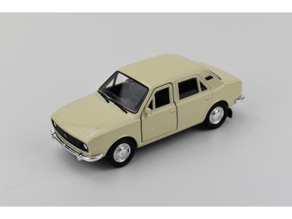 Model auta Škoda 105 L béžová 1:38 | Welly