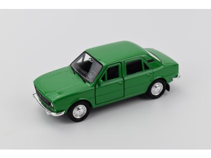 Model auta Škoda 105 L zelená 1:38 | Welly