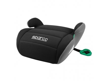 Dětská autosedačka podsedák 15-36kg, černo-šedý NEW | SPARCO