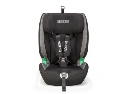 Dětská autosedačka 76-150 cm Isofix, šedo-černá | Sparco