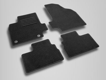 Textilní autokoberce Leapmotor T03 2x fixace OP2 2020- | RIGUM