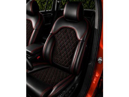 KODIAQ LEATHER CARO CERVENE