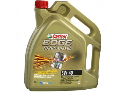 Motorový olej Edge Turbo Diesel 5W-40 C3 5L | Castrol