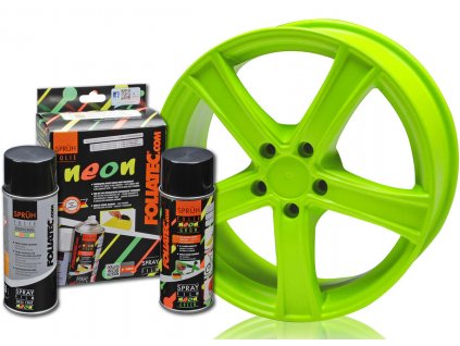 2096 2097 Spray Film NEON green A3 400ml