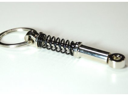 Přívěsek na klíče - tlumič s černou pružinou