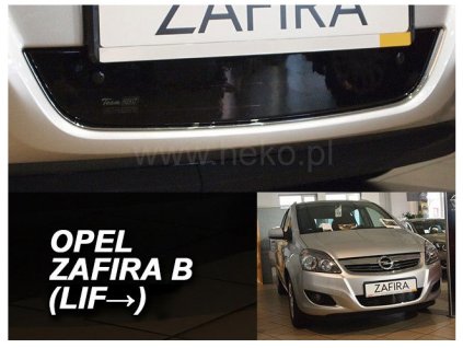 Zimní clona Heko Opel Zafira B 2008 po faceliftu | Heko