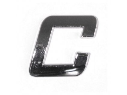 Znak C samolepící PLASTIC