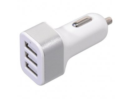Zástrčka 3xUSB 12-24V 5V/3100mA