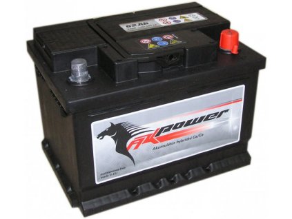 Autobaterie AK POWER 12V 62Ah, Pravá, 540A