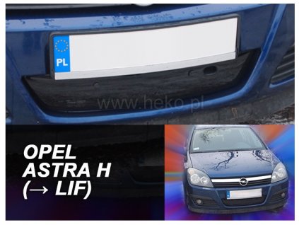 Zimní clona Heko Opel Astra H 5D 2005-2007 dolní před faceliftem | Heko