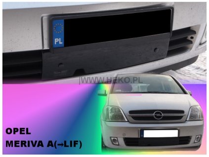 Zimní clona Heko Opel Meriva A 2003-2007 dolní | Heko