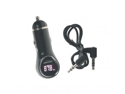 mp3 fm modulator bezdratovy s usb aux vstup do cl usb nabijecka 80548