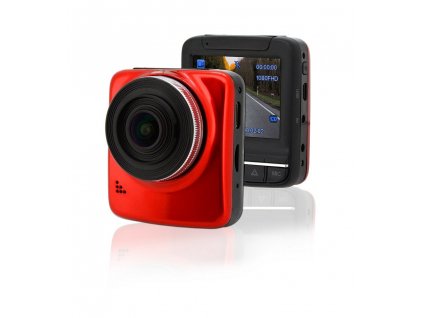 Autokamera - Kamera do auta Full HD 2,4" červená GPS