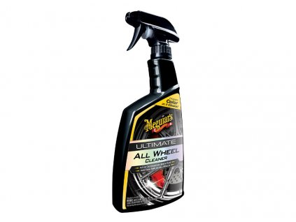 Ultimate All Wheel Cleaner - náš nejúčinnější, pH neutrální čistič na kola s přebarvováním do ruda, 709 ml | Meguiar's