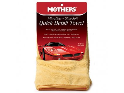 Microfiber Ultra-Soft Quick Detail Towel - ultrajemný detailingový ručník, 50 x 60 cm | Mothers