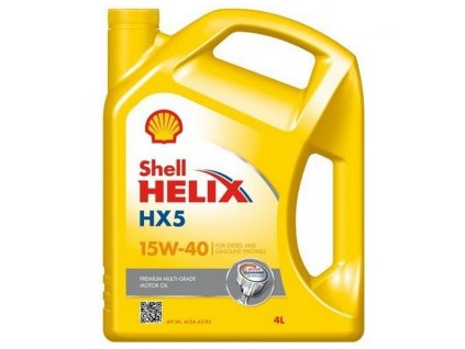 Motorový olej HX5 15W-40 A3/B3  4L | Shell