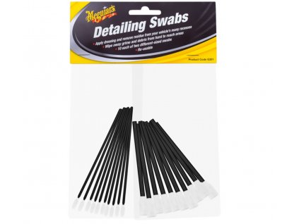 Detailing Swabs - sada 20 ks pěnových detailingových tyčinek | Meguiar's