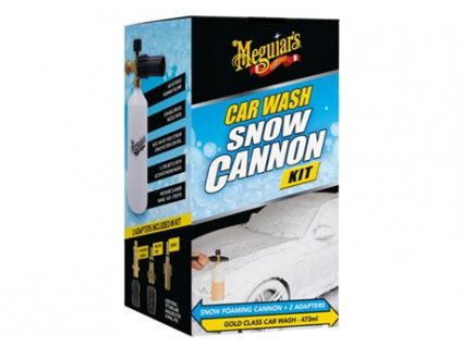 Car Wash Snow Cannon Kit - sada napěňovače a autošamponu Gold Class, 473 ml | Meguiar's