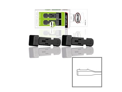 Adaptér na stěrač Alca, Heyner TL-B Sada 2ks světle zelený