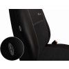 Autopotahy EXCLUSIVE ALCANTARA cerne airbag