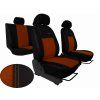 Autopotahy EXCLUSIVE ALCANTARA hnede