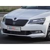Rozšíření předního nárazníku Škoda Superb III 2015- černá lesklá | Milotec
