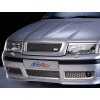 Třídílná mřížka nárazníku - nerez s mlhovkami Škoda Octavia I Facelift 2000-2010 | Milotec