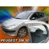 26113-1 Ofuky oken Peugeot 206 5D 1998- přední + zadní hatchback