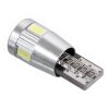 34482(2) zarovka 6 smd led 12v t10 s rezistorem can bus ready bila