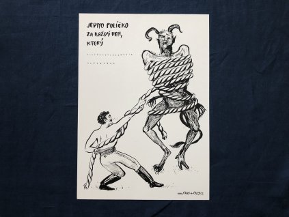 HECOVACÍ PLAKÁT - ČERT