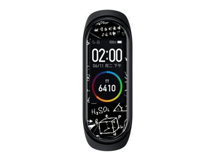 Ozdobná ochranná fólie pro Xiaomi Mi band 4 (Barva Vícebarevná, Pro Přístroj Xiaomi Mi band 3/4, Varianta 9)